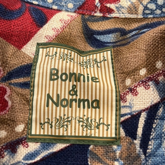 Bonnie & Norma Linen Blend Cottage core Blazer/Jacket - Picture 5 of 11